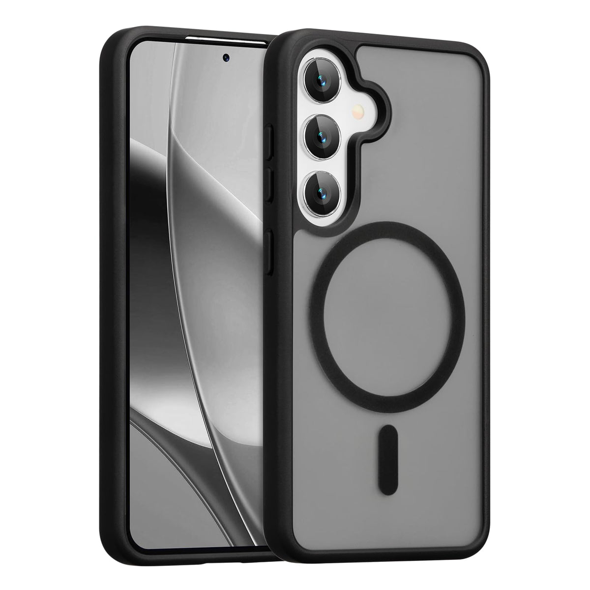 Shockproof phone case for Samsung Galaxy S24/S25, compatible with Magsafe