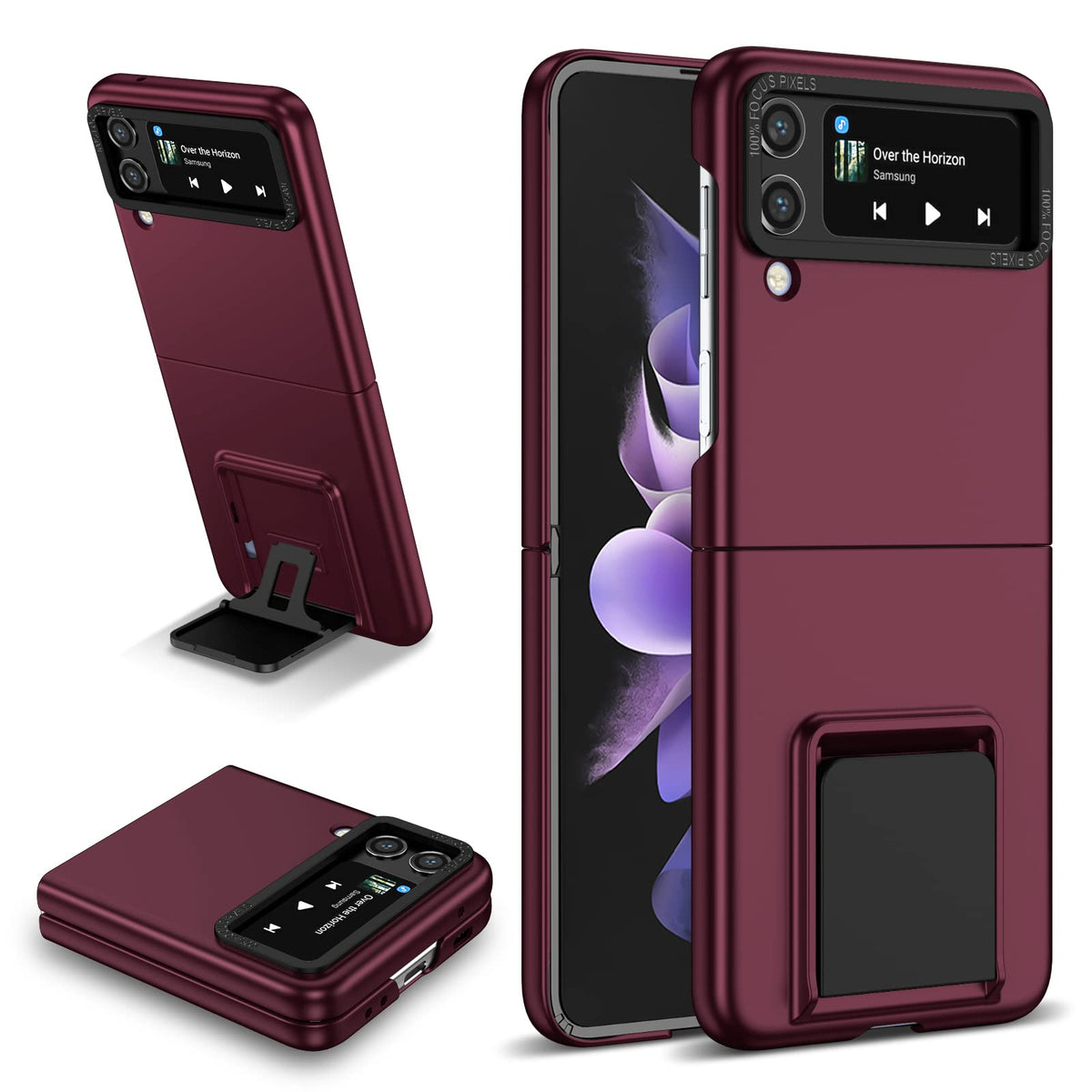 Soft TPU stand phone case for Samsung Galaxy Z Fold 3 5G