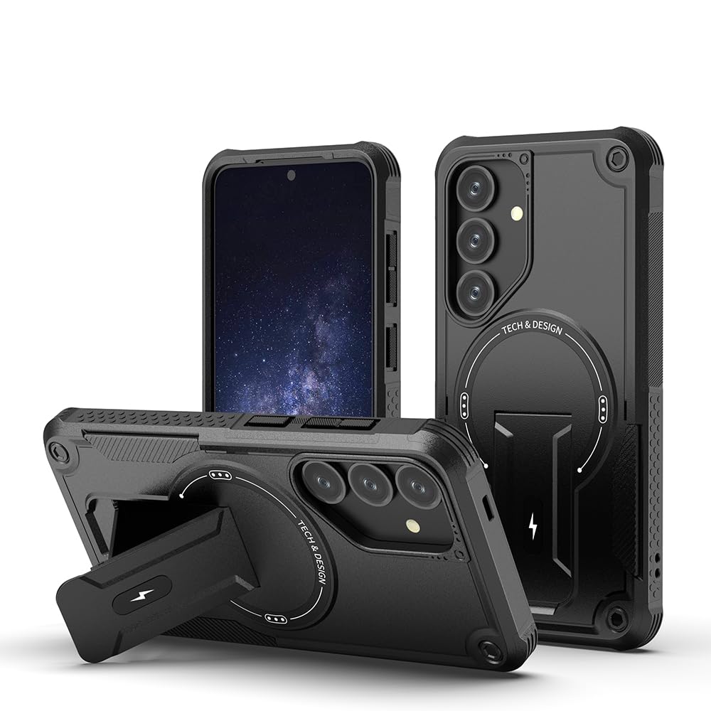 MagSafe Magnetic Phone Case for Samsung Galaxy S25, Military Grade Sh