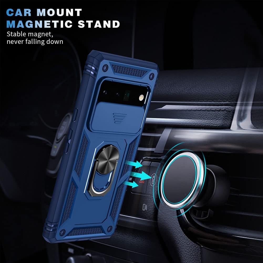 Shockproof Military Grade Stand Phone Case for Google Pixel 6 Pro 