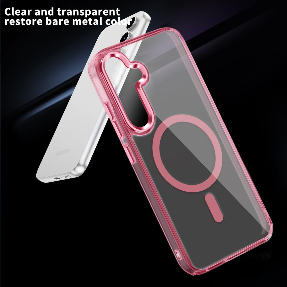 MagSafe Clear Shockproof Case for Samsung Galaxy S25 FE | Free Shipping