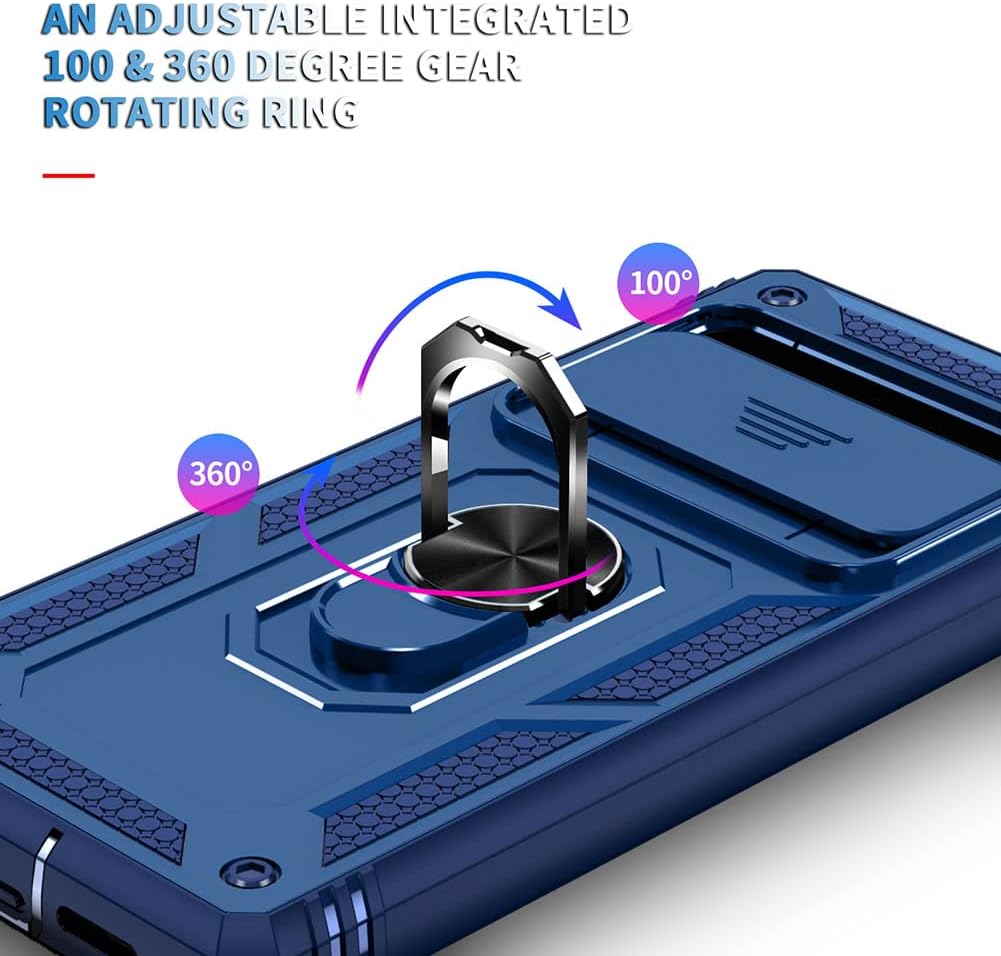 Shockproof Military Grade Stand Phone Case for Google Pixel 6 Pro 