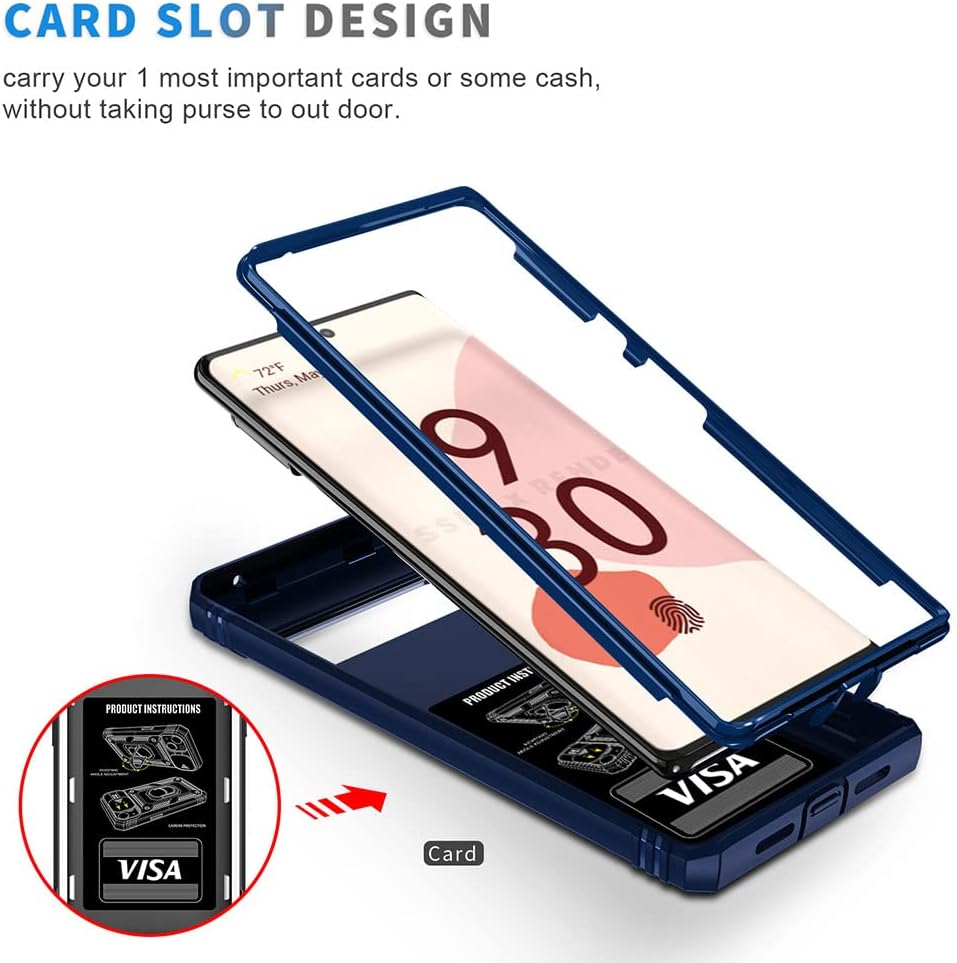 Shockproof Military Grade Stand Phone Case for Google Pixel 6 Pro 
