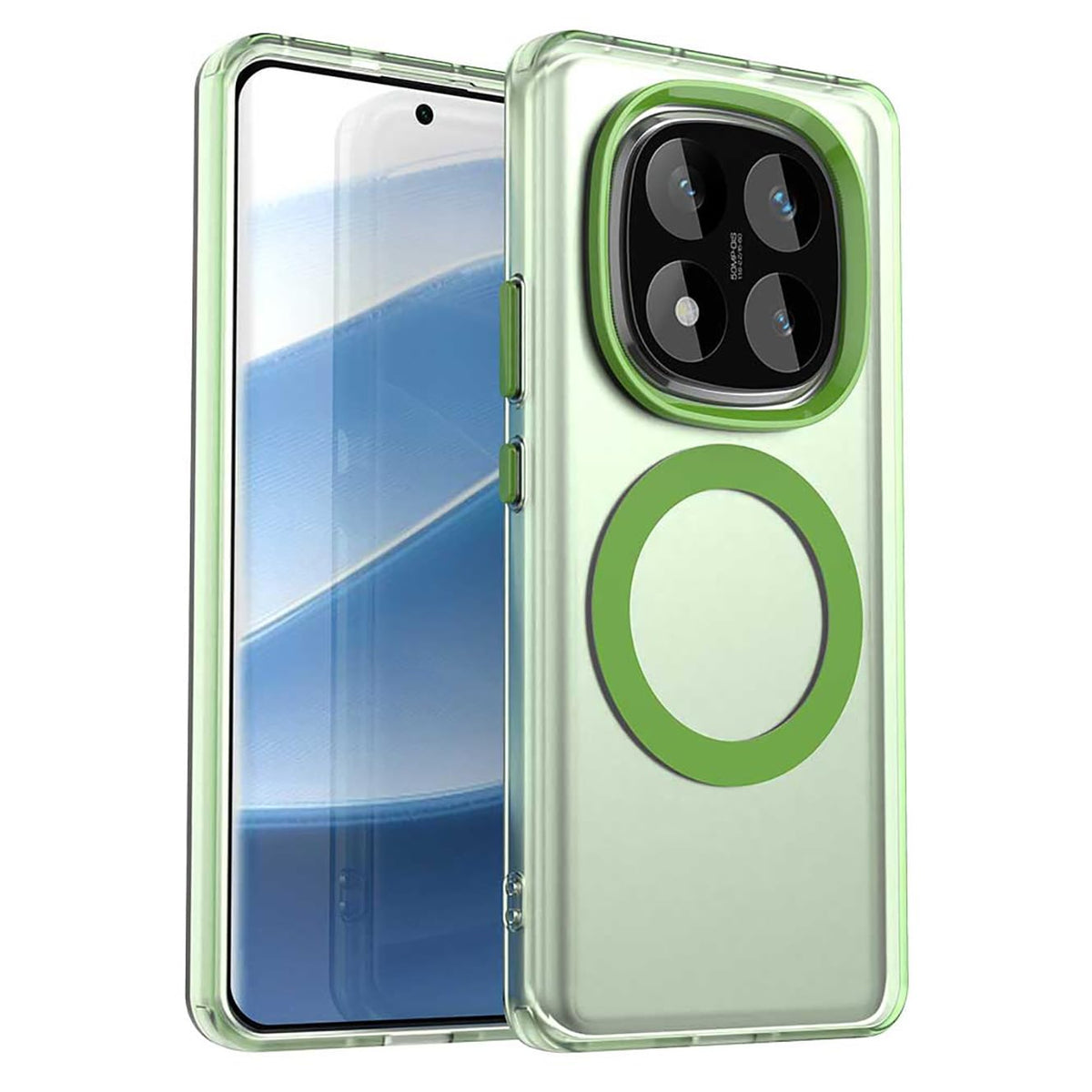 MagSafe frosted TPU phone case for Redmi Note 14 Pro 5G