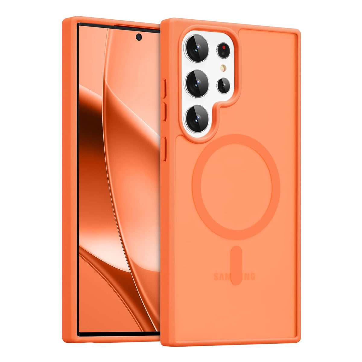 Shockproof phone case for Samsung Galaxy S24/S25, compatible with Magsafe
