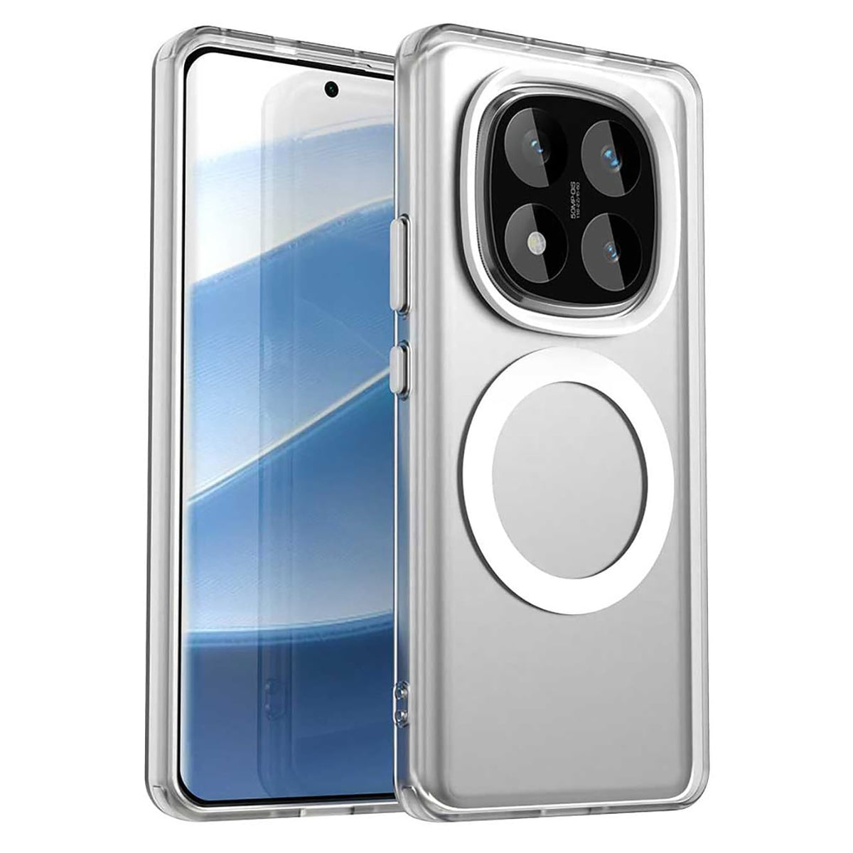 MagSafe frosted TPU phone case for Redmi Note 14 Pro 5G