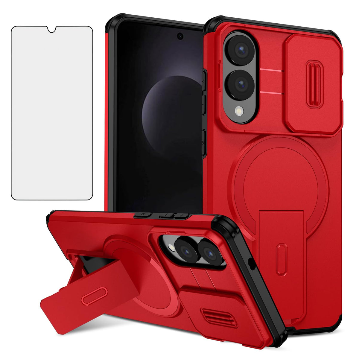 Phone cases for Samsung Galaxy S24 Plus/S25 Plus, MagSafe compatible