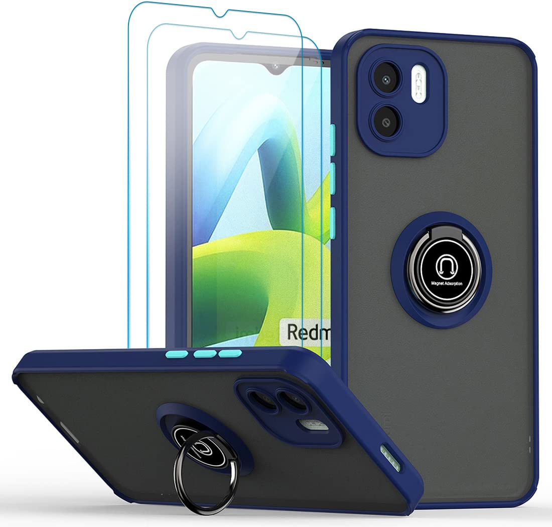 TPU + PC phone case for Xiaomi Redmi A1 / Redmi A2 4G, with screen protector