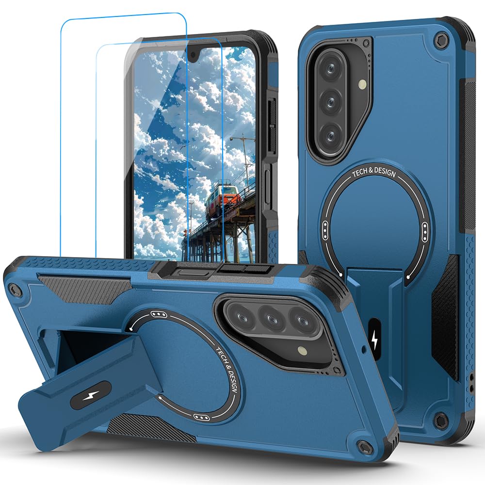 TPU+PC shockproof phone case stand for Galaxy A17/A26-5G