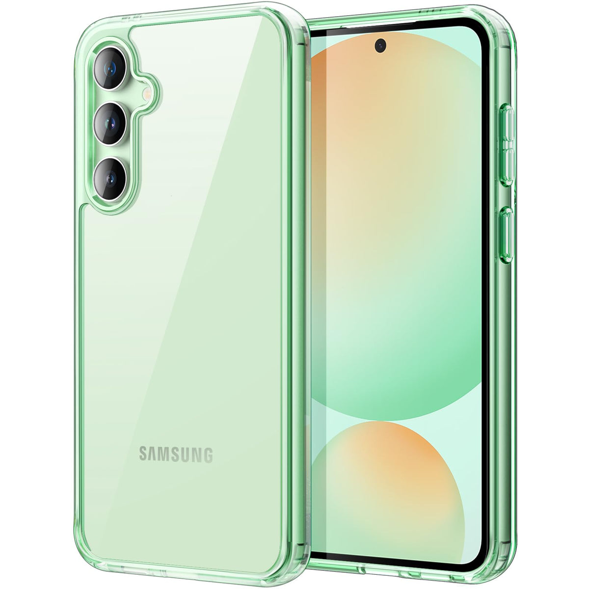 Anti-yellowing transparent TPU phone case for Samsung Galaxy S26 Plus