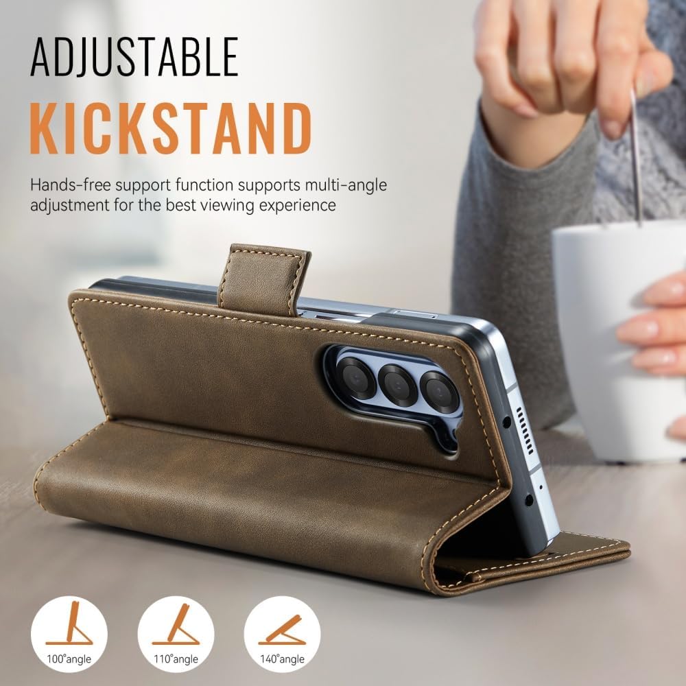 PU Leather Wallet phone case for Samsung Galaxy Z Fold 6  Stand