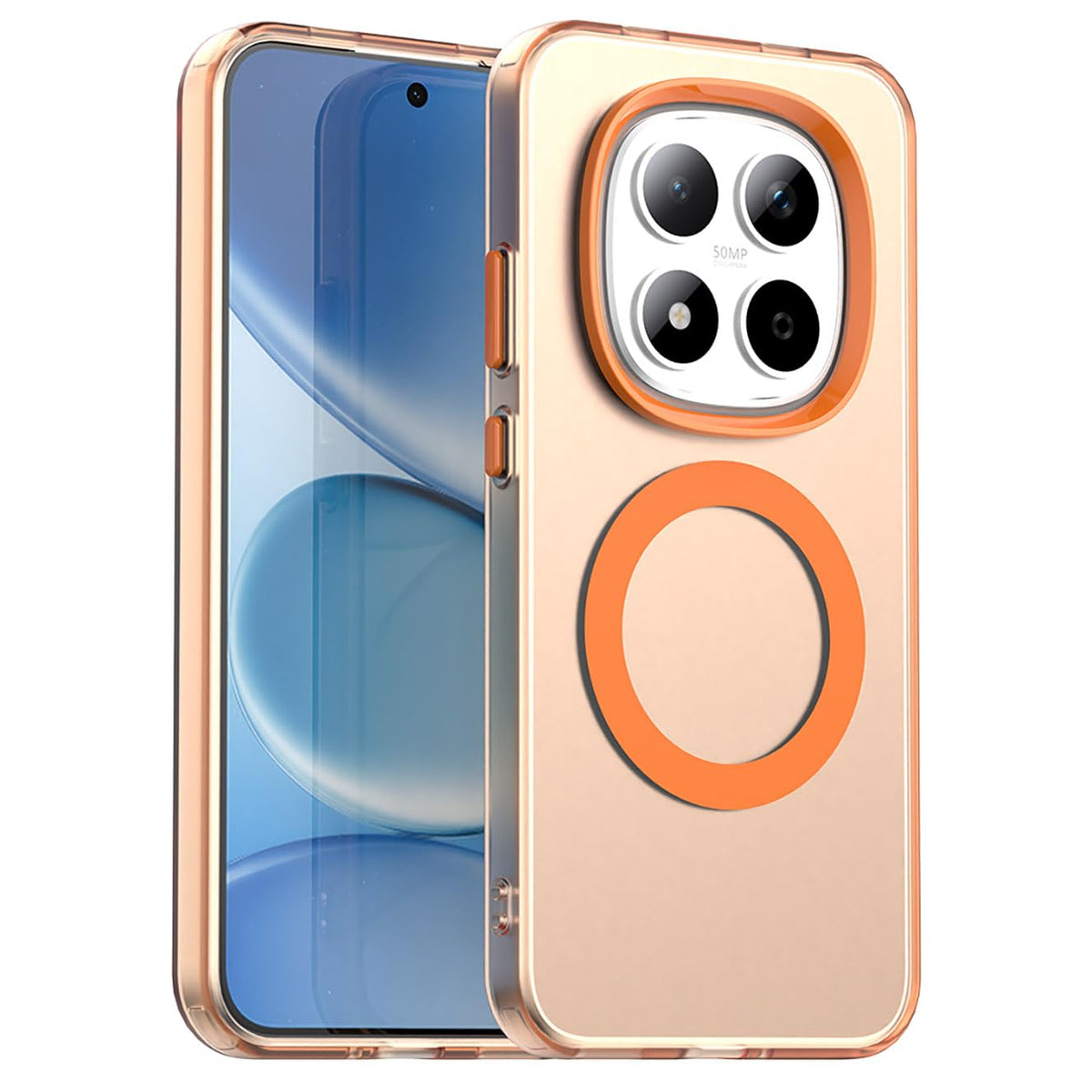 MagSafe frosted TPU phone case for Redmi Note 14 Pro 5G