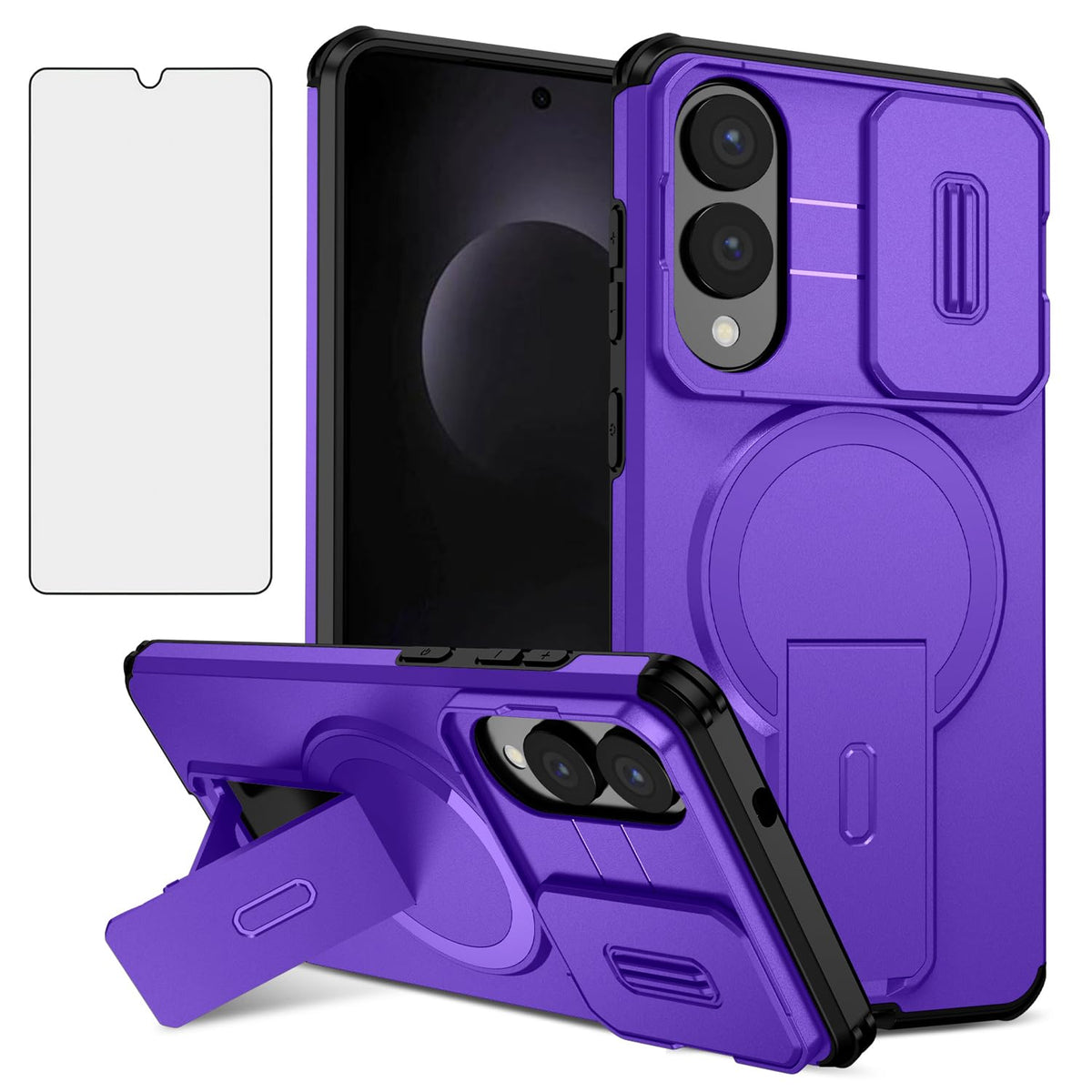 Phone cases for Samsung Galaxy S24 Plus/S25 Plus, MagSafe compatible
