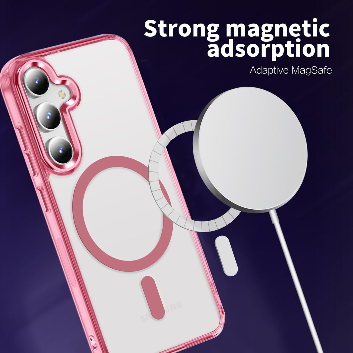 MagSafe Clear Shockproof Case for Samsung Galaxy S25 FE | Free Shipping