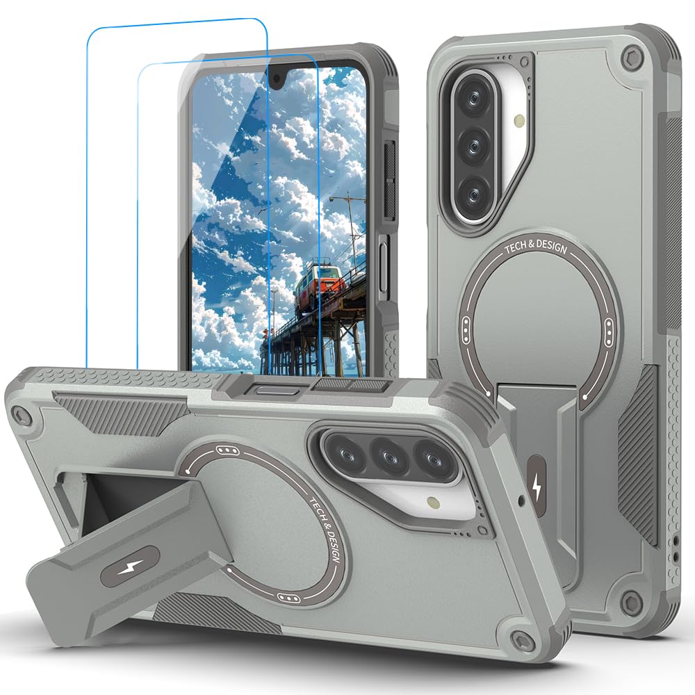TPU+PC shockproof phone case stand for Galaxy A17/A26-5G
