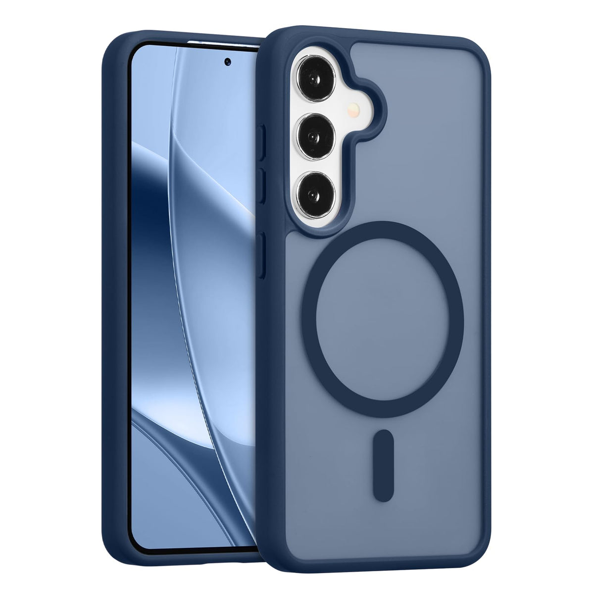 Shockproof phone case for Samsung Galaxy S24/S25, compatible with Magsafe