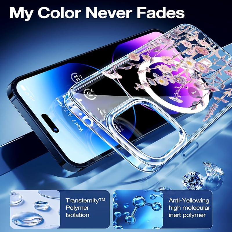 PC+TPU Magsafe Shockproof phone case for iPhone 16 Pro