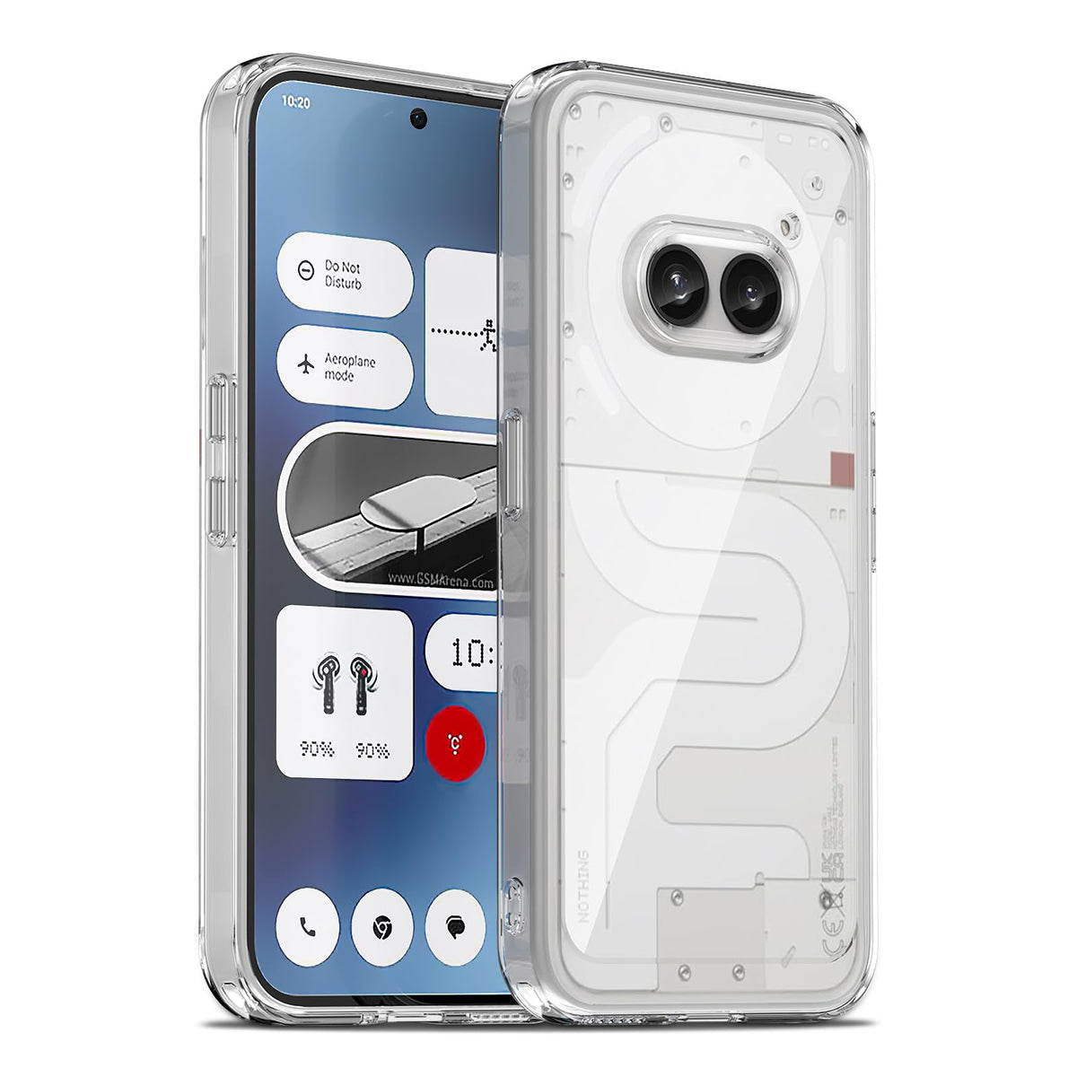 Military-grade shockproof phone case for Nothing Phone 1