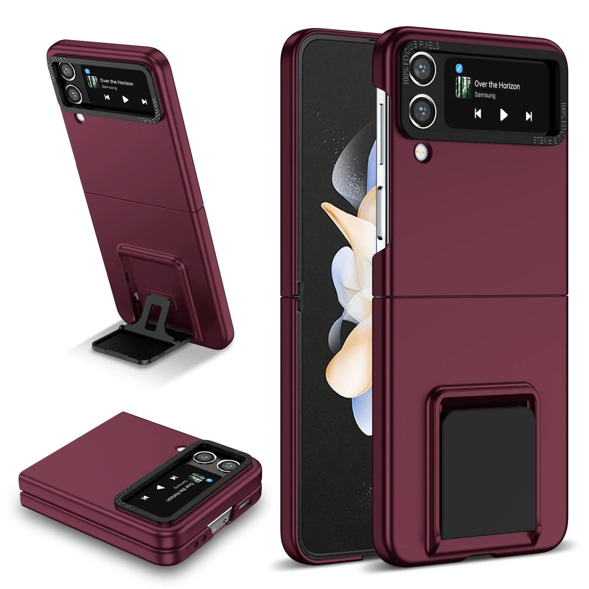 Soft TPU stand phone case for Samsung Galaxy Z Fold 3 5G