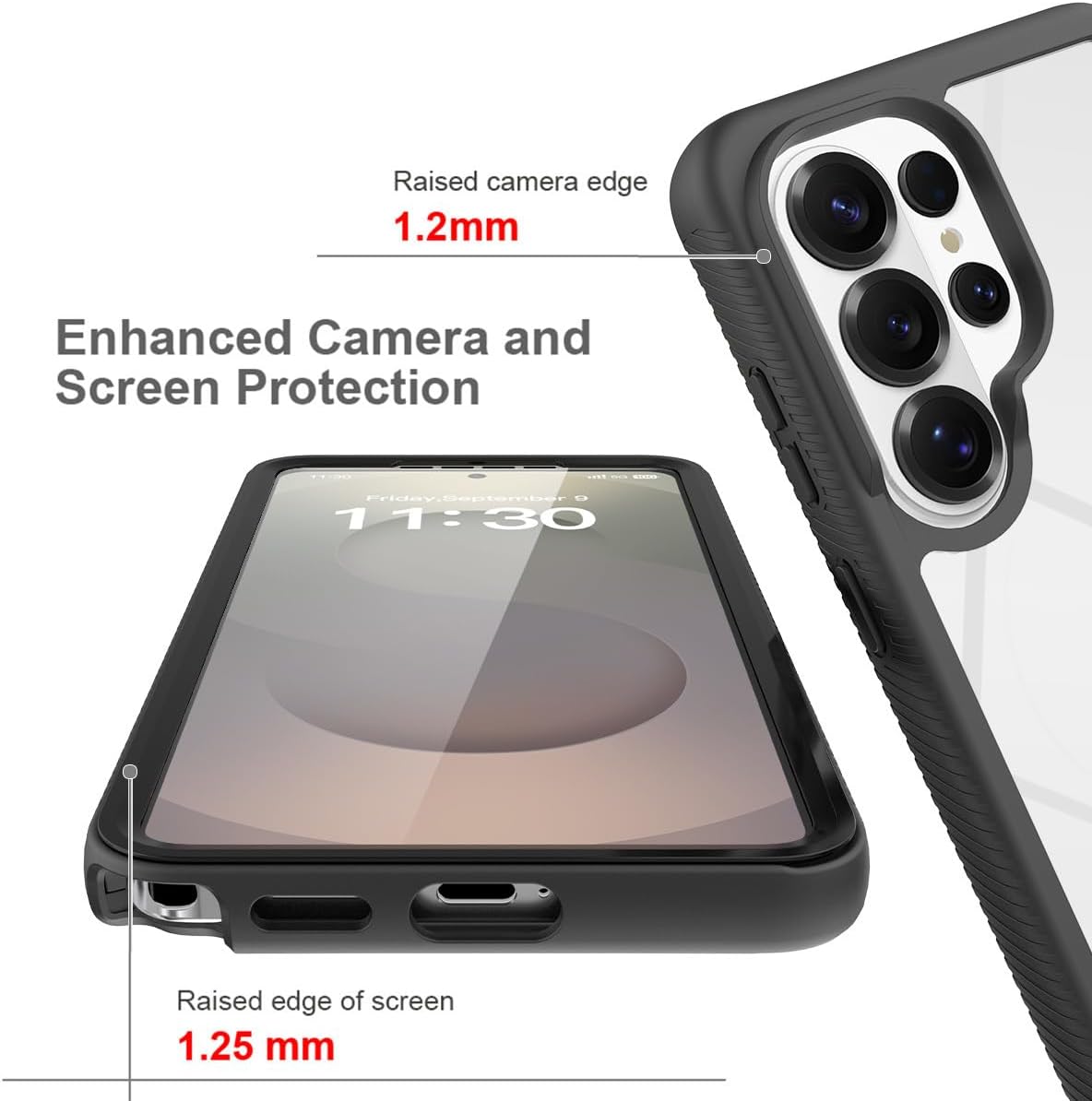 TPU shockproof strap with PET film for Samsung Galaxy S26 Ultra 5G