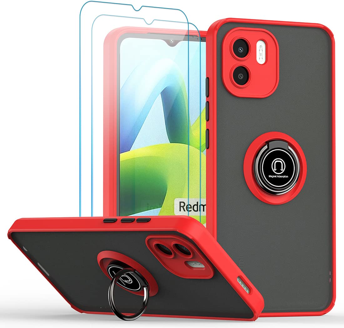 TPU + PC phone case for Xiaomi Redmi A1 / Redmi A2 4G, with screen protector