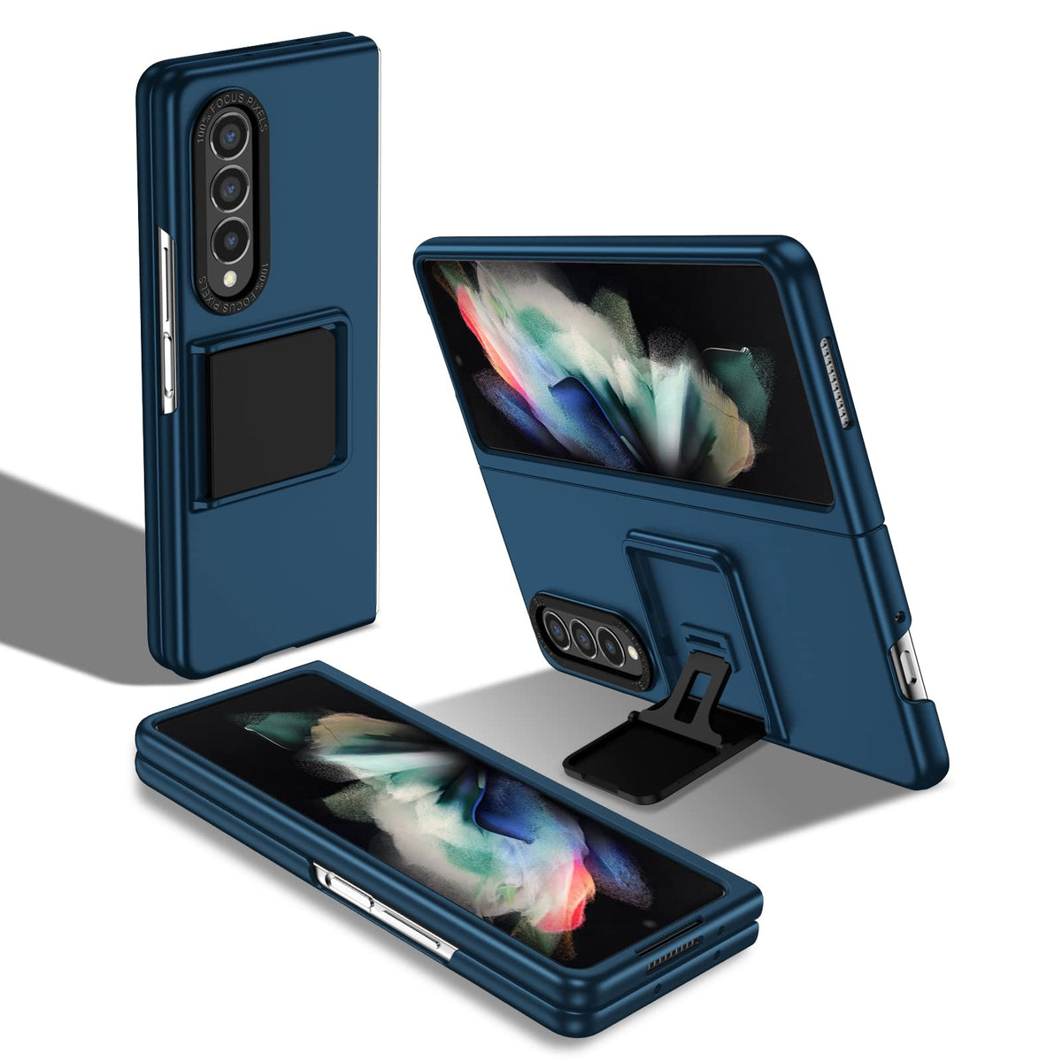Soft TPU stand phone case for Samsung Galaxy Z Fold 3 5G