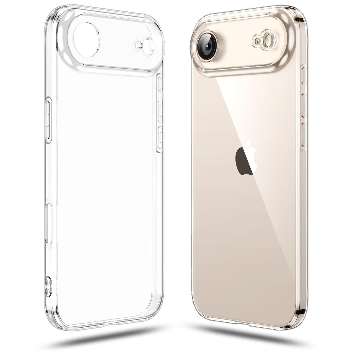Shockproof anti-yellowing, transparent TPU phone case for iPhone 17 Pro Max