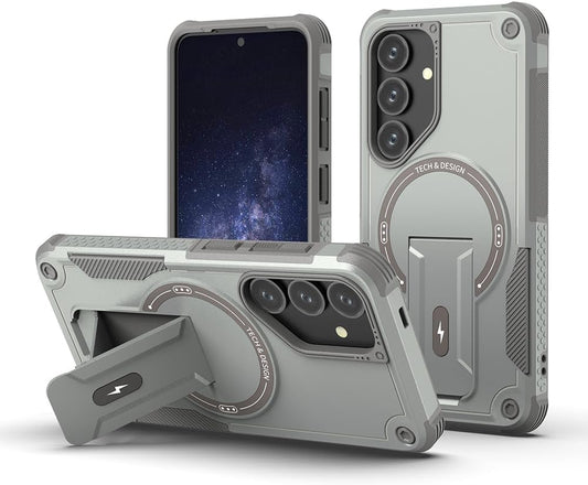 MagSafe Magnetic Phone Case for Samsung Galaxy S25, Military Grade Sh