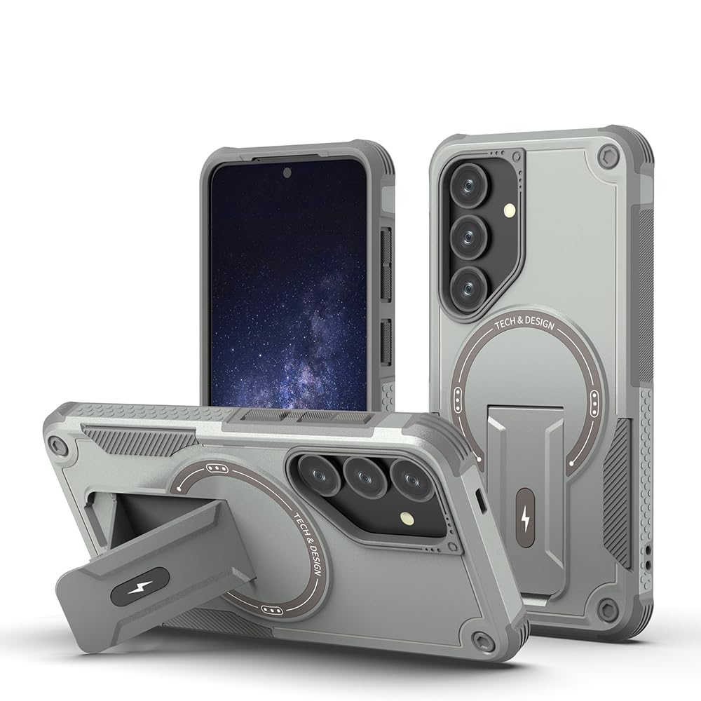 MagSafe Magnetic Phone Case for Samsung Galaxy S25, Military Grade Sh