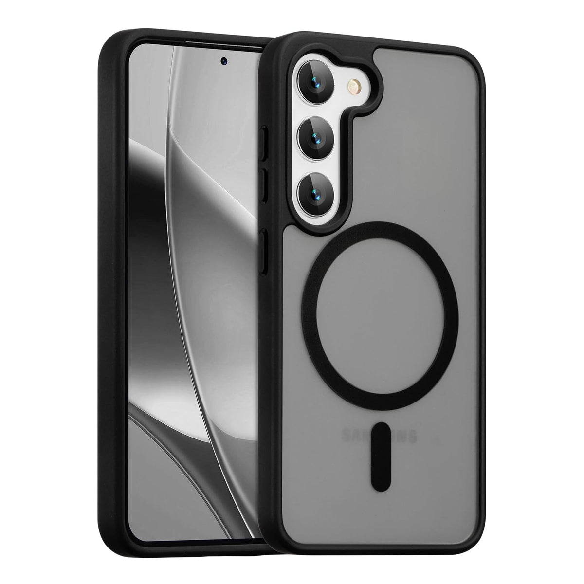 Shockproof phone case for Samsung Galaxy S24/S25, compatible with Magsafe