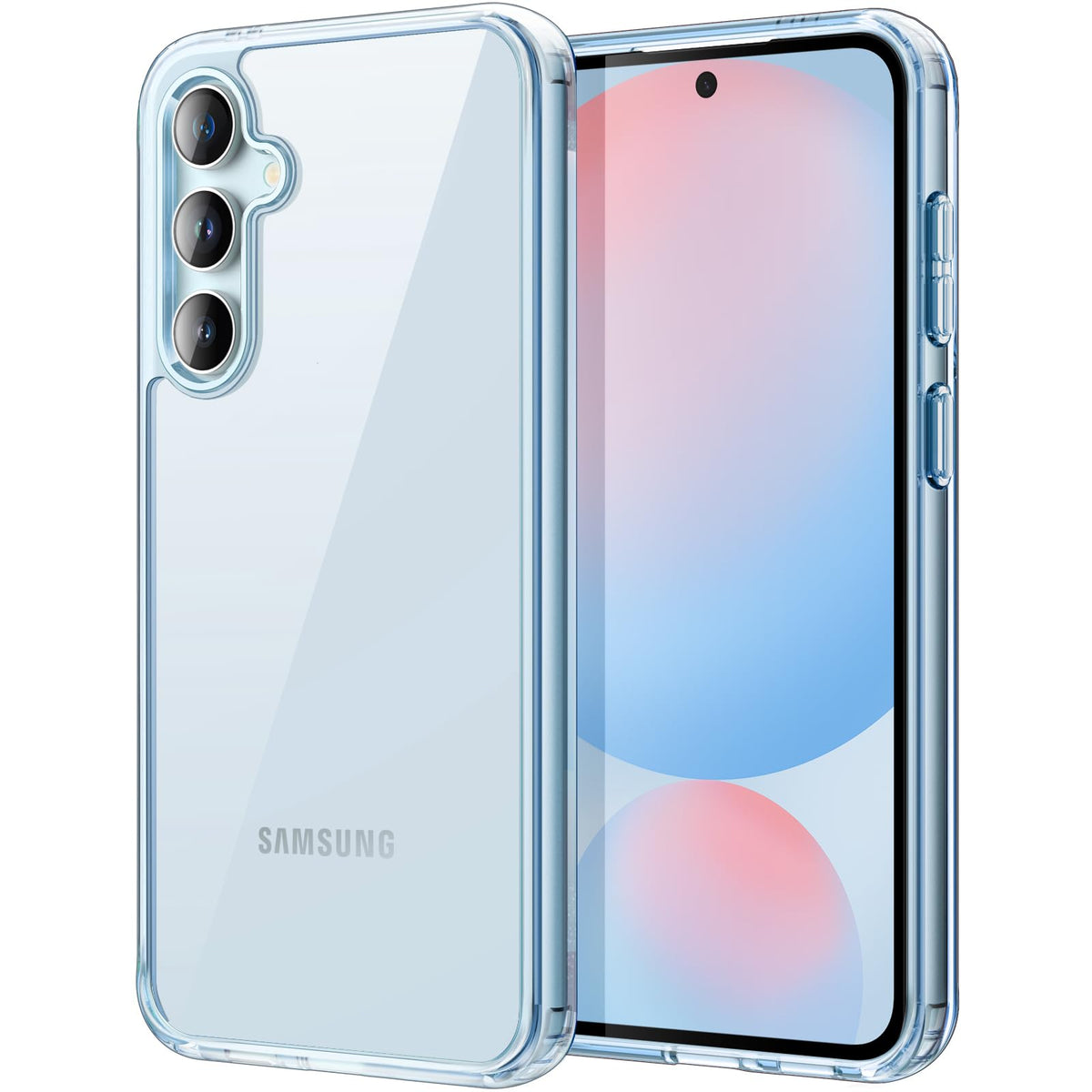 Anti-yellowing transparent TPU phone case for Samsung Galaxy S26 Plus