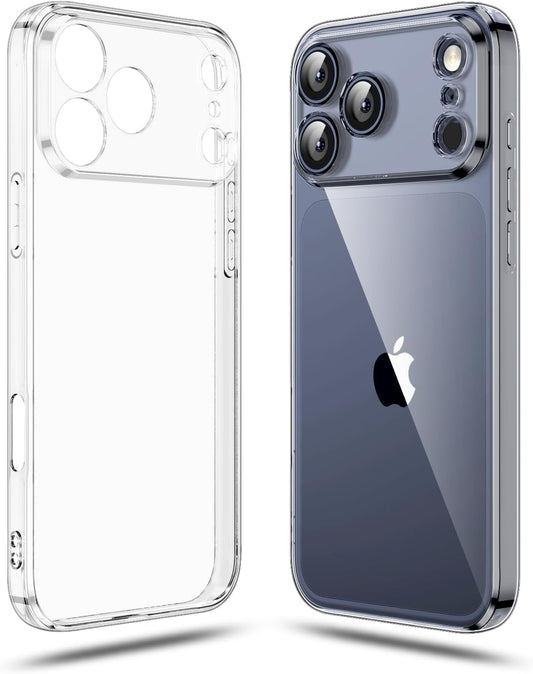 Shockproof anti-yellowing, transparent TPU phone case for iPhone 17 Pro Max