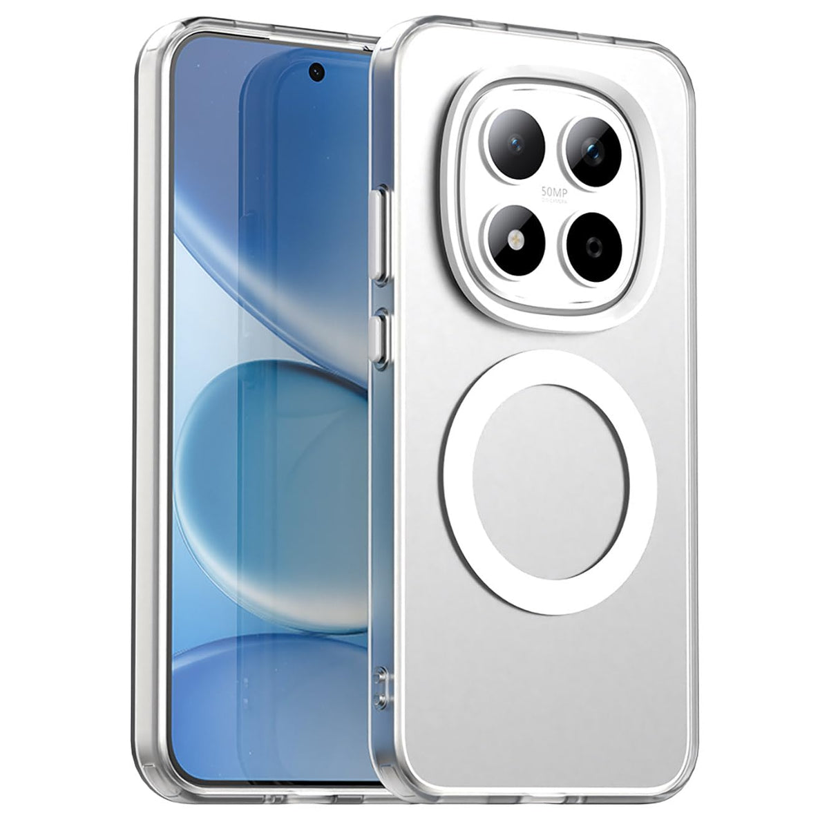 MagSafe frosted TPU phone case for Redmi Note 14 Pro 5G