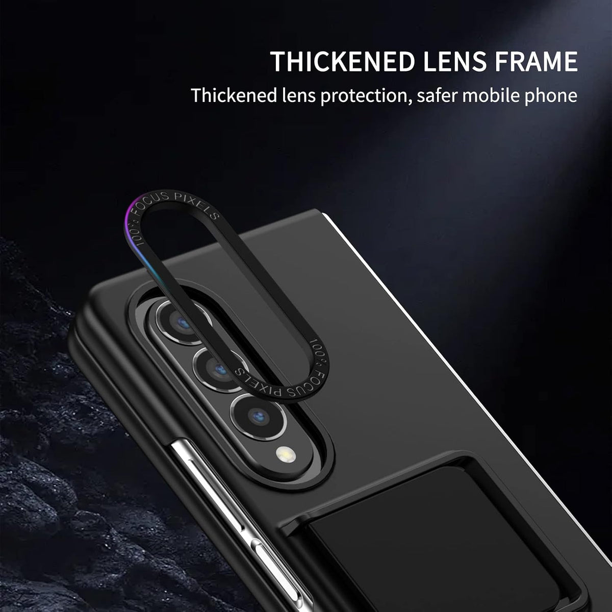 Soft TPU stand phone case for Samsung Galaxy Z Fold 3 5G