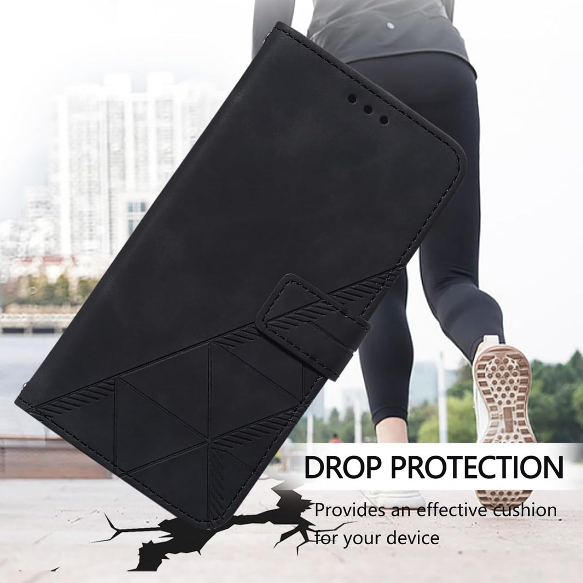 Faux PU leather business flip phone case for Xiaomi Redmi A5 4G
