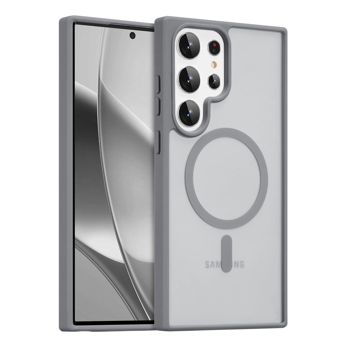 Shockproof phone case for Samsung Galaxy S24/S25, compatible with Magsafe