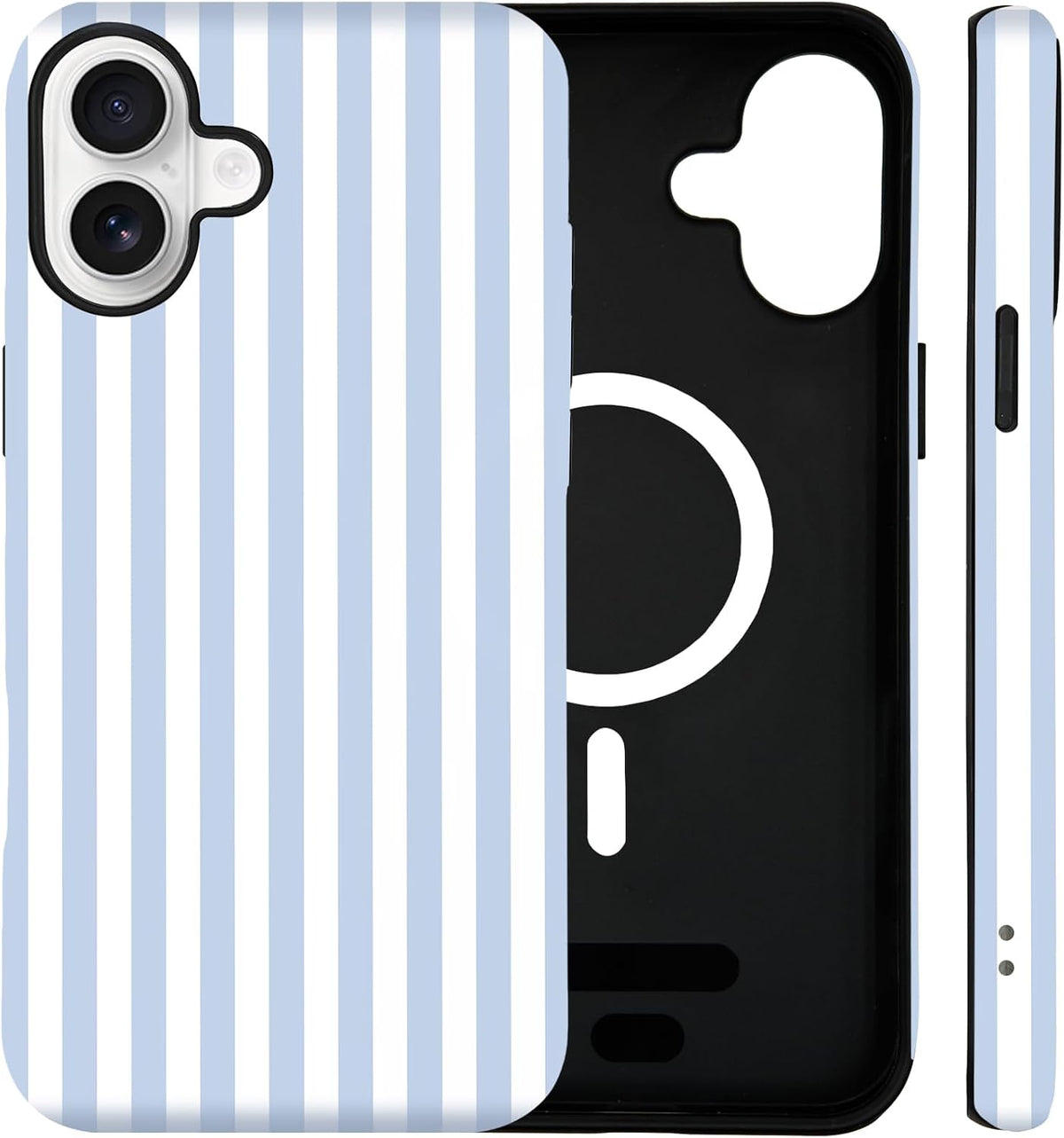 MagSafe (hard PC + silicone) compatible phone case for iPhone 17