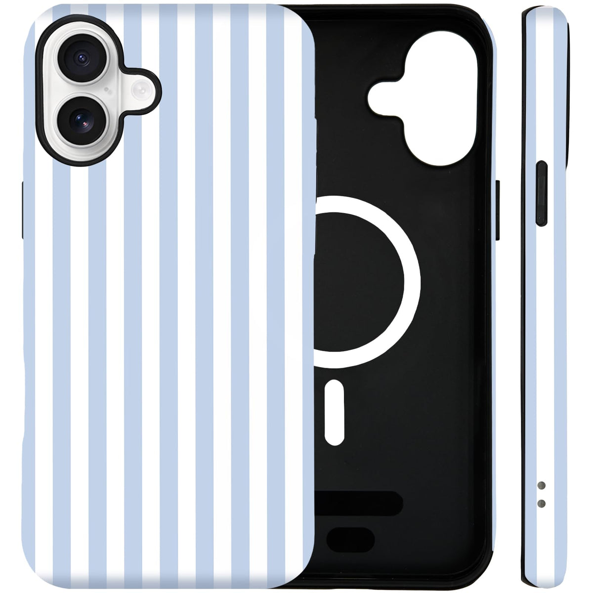 MagSafe (hard PC + silicone) compatible phone case for iPhone 17