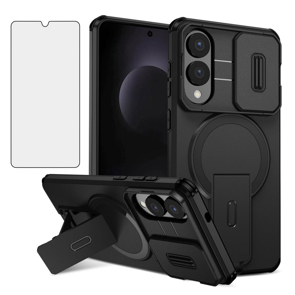 Phone cases for Samsung Galaxy S24 Plus/S25 Plus, MagSafe compatible