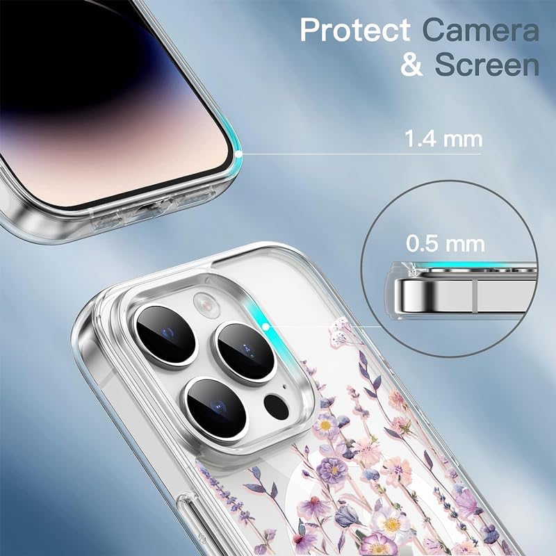 PC+TPU Magsafe Shockproof phone case for iPhone 16 Pro