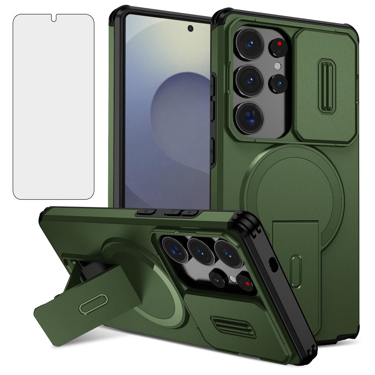 Phone cases for Samsung Galaxy S24 Plus/S25 Plus, MagSafe compatible