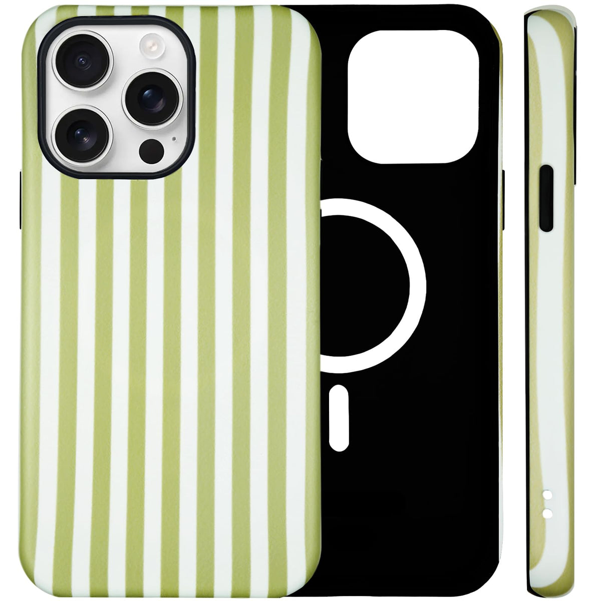 MagSafe (hard PC + silicone) compatible phone case for iPhone 17