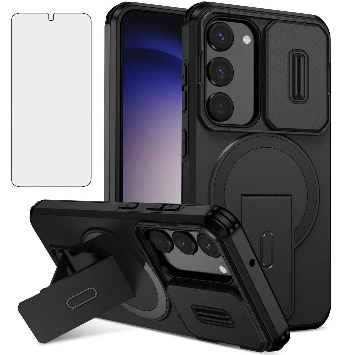 Phone cases for Samsung Galaxy S24 Plus/S25 Plus, MagSafe compatible