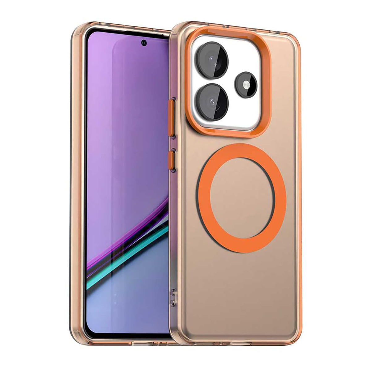 MagSafe frosted TPU phone case for Redmi Note 14 Pro 5G