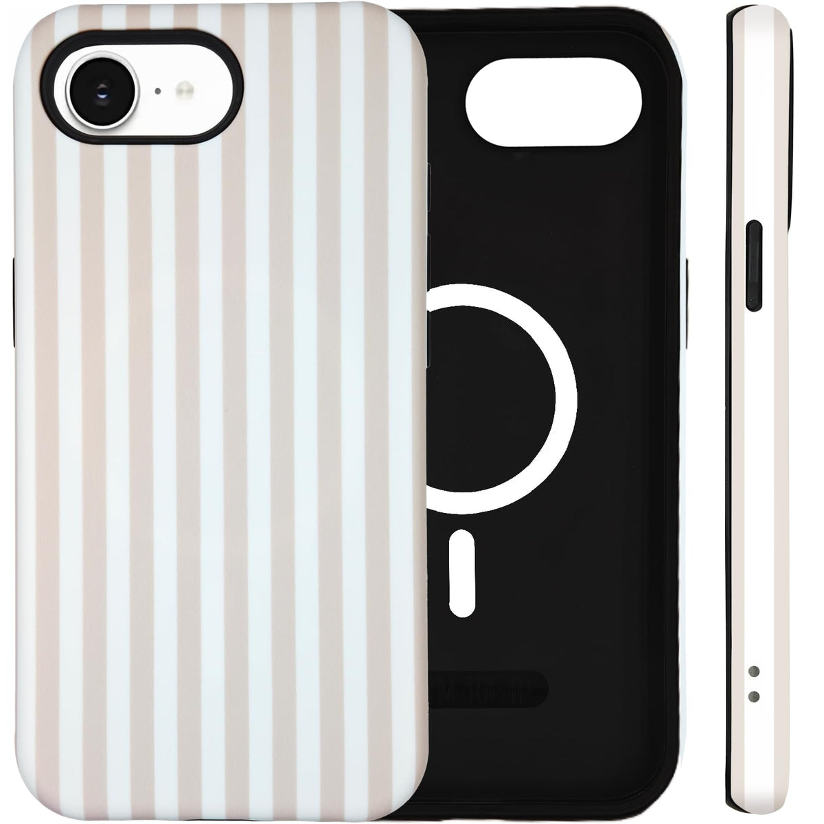 MagSafe (hard PC + silicone) compatible phone case for iPhone 17