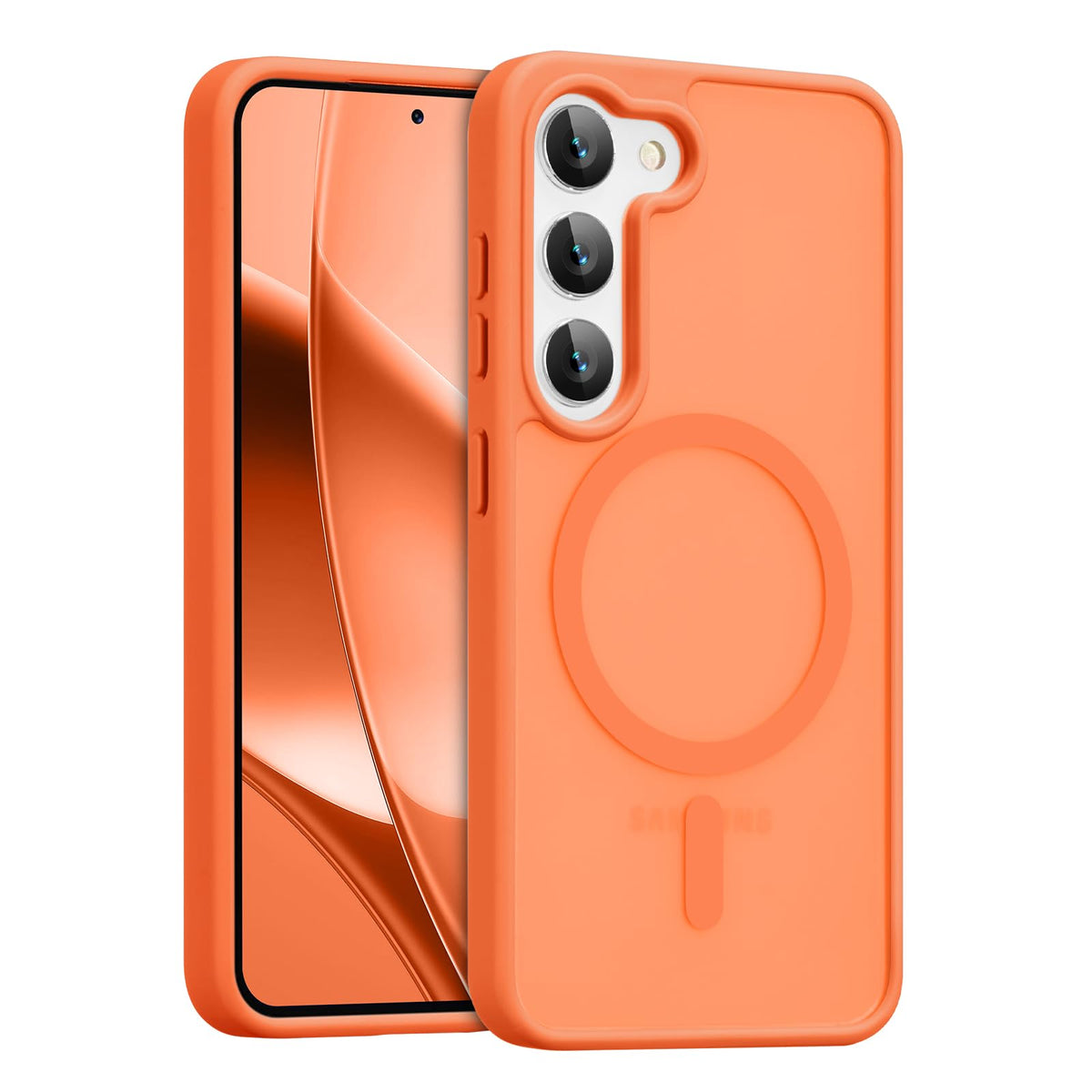 Shockproof phone case for Samsung Galaxy S24/S25, compatible with Magsafe