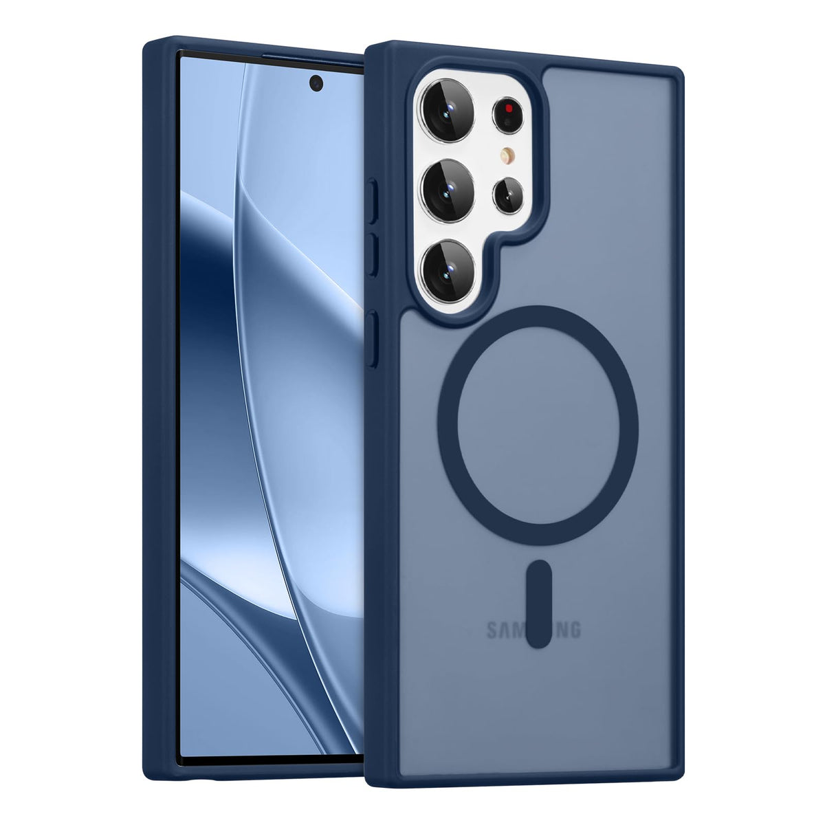 Shockproof phone case for Samsung Galaxy S24/S25, compatible with Magsafe