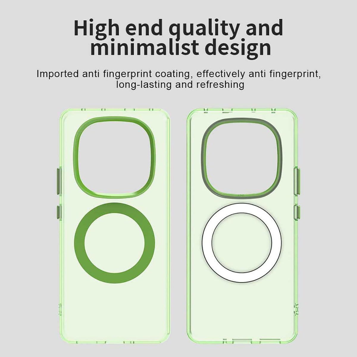 MagSafe frosted TPU phone case for Redmi Note 14 Pro 5G