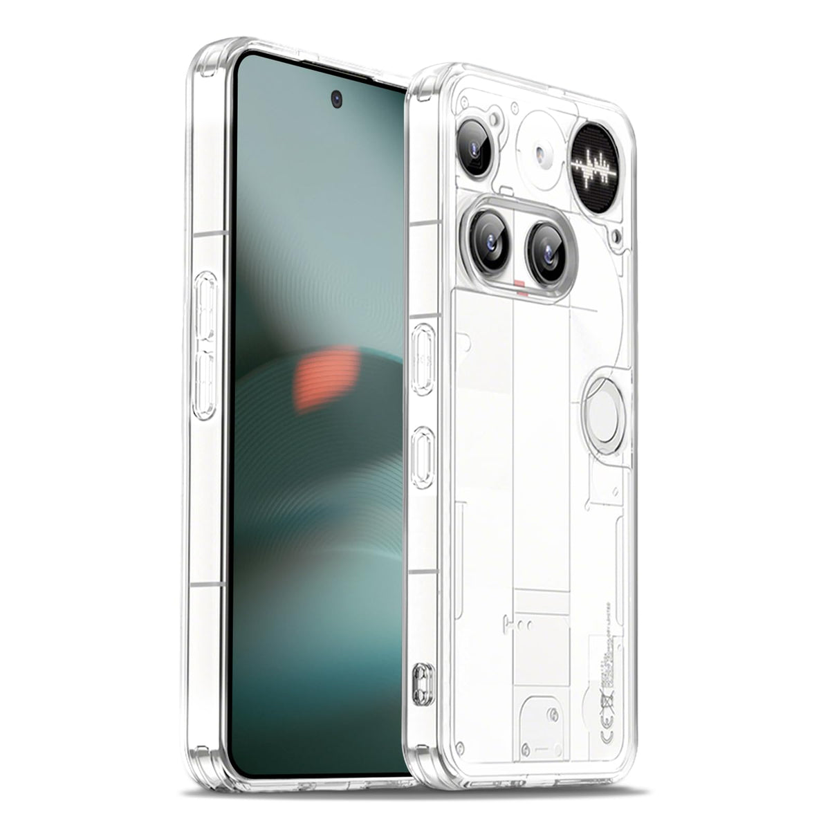 Military-grade shockproof phone case for Nothing Phone 1
