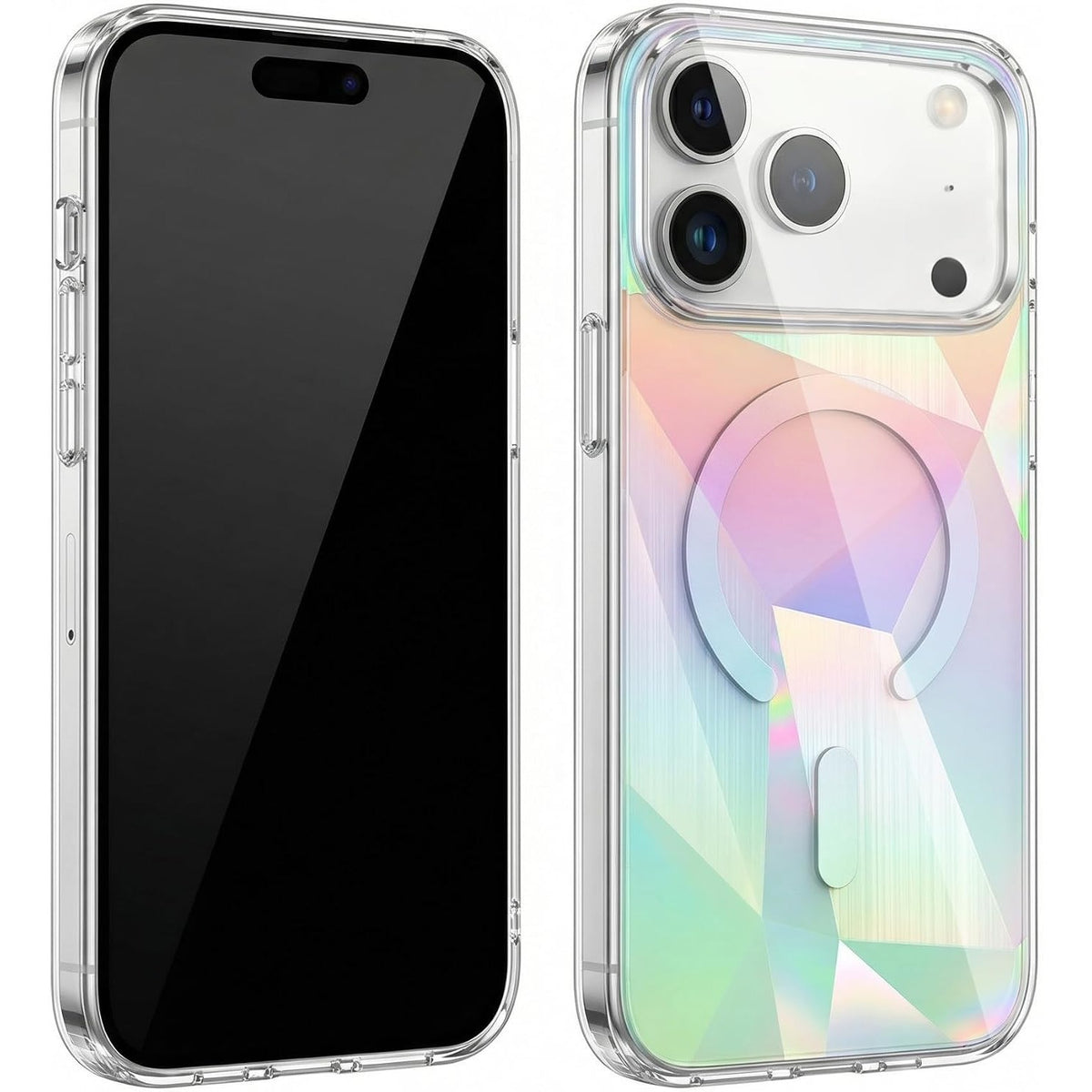 TPU MagSafe Rainbow Phone Case for iPhone 17 Pro Max